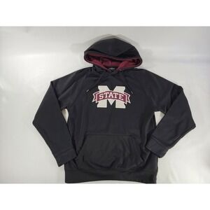 Mississippi State Bulldogs‎ Black Colosseum Hoodie Pullover Size Adult Small